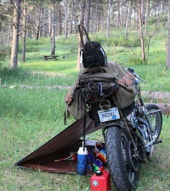 Motorcycle Camping